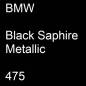 Preview: BMW, Black Saphire Metallic, 475.